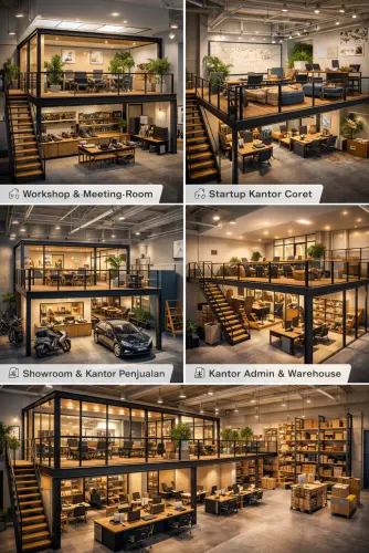 Mezzanine Ruang Kantor di Coblong