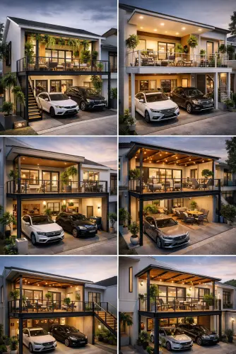 Mezannine Teras Rumah Keren di Coblong
