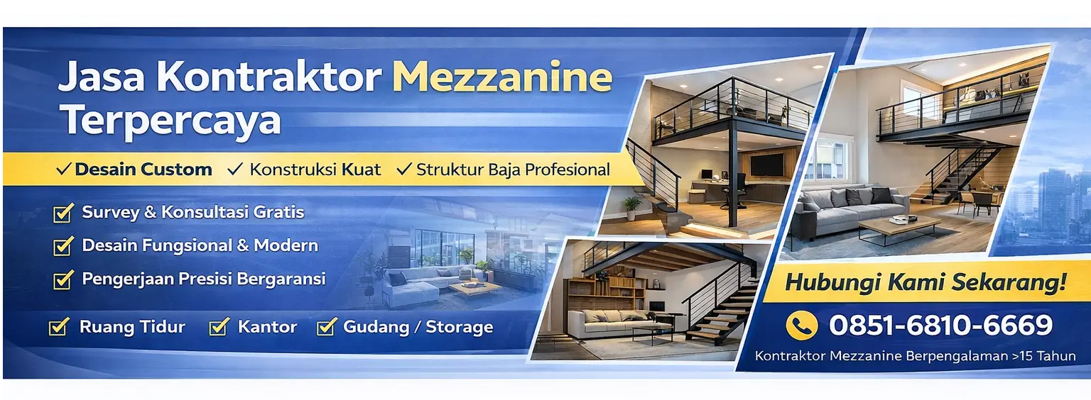 Jasa Pembuatan Mezzanine coblong Bergaransi